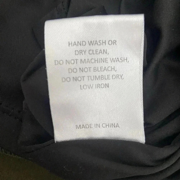 Hutch Color Block Fit & Flare Midi Dress Size 12 Sheath Navy Blue Green Preppy - Picture 10 of 13